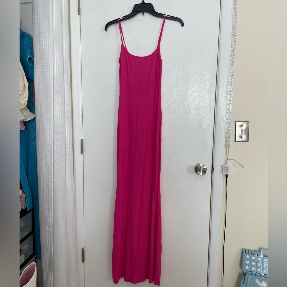 Limited edition pink SKIMS dress